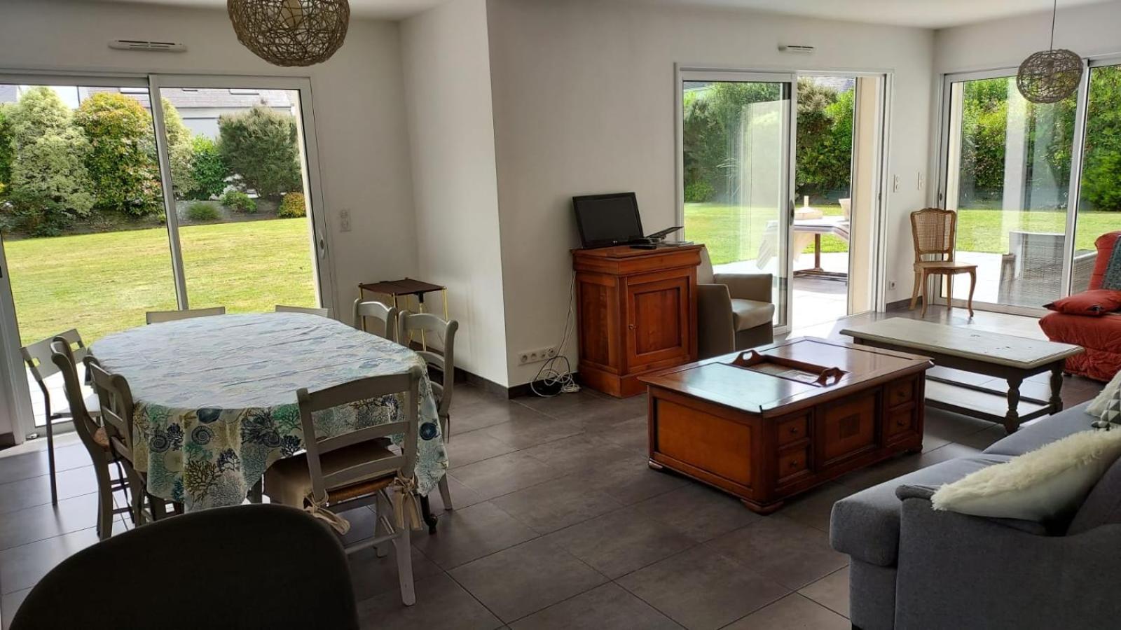 Villa Familiale Bord De Mer Beg-Meil Bagian luar foto